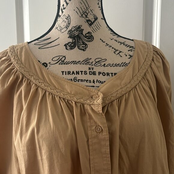 Lauren Ralph Lauren ​Button-Front Boatneck Blouse - Picture 5 of 13